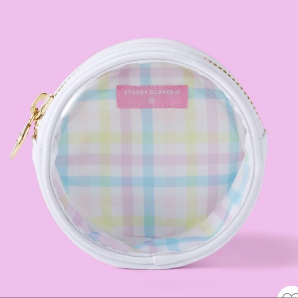 Stoney Clover Lane x Target White round pouch
